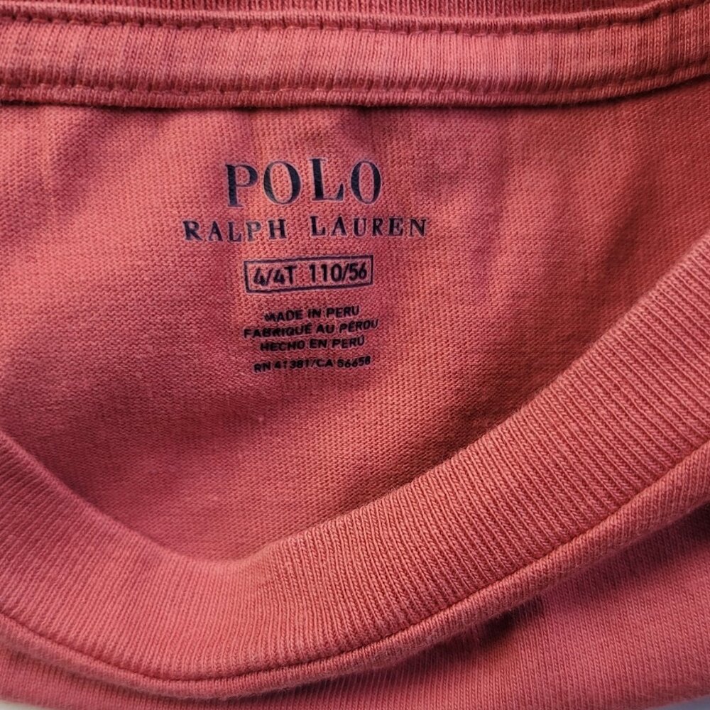 Polo by Ralph Lauren Kids Big Pony Shirt Size 4/4T - Picture 3 of 5